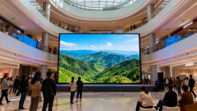 打破“宅”经济，赢战购物季 | 用LED显示屏激活商业中心，把流量转化为‘留量’